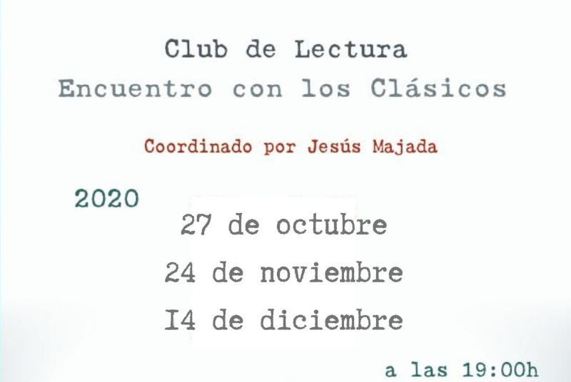 CLUB DE LECTURA ENCUENTRO CON LOS CLÁSICOS