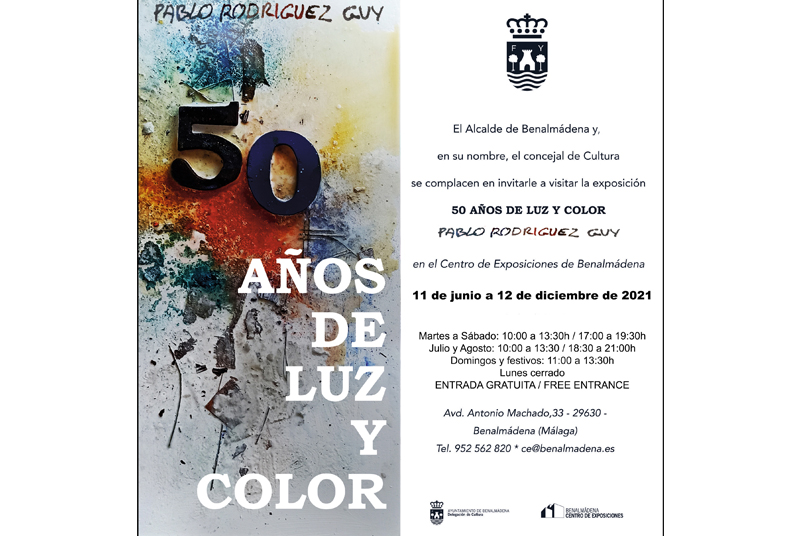 PABLO RODRÍGUEZ GUY: 50 AÑOS DE LUZ Y COLOR