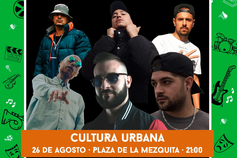 CULTURA EN LA CALLE: CULTURA URBANA. C. Terrible, Berna, Faruk M13, 1010 DJ, ECB Murdock & Sacro Requiem.