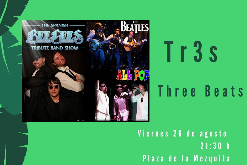 CULTURA EN LA CALLE: TR3S THREE BEATS. 21.30 HORAS