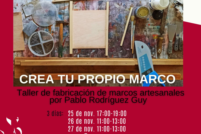 Taller de fabricación de marcos artesanales