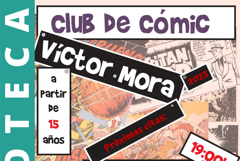 BOOK CLUB ABOUT VÍCTOR MORA´S COMIC