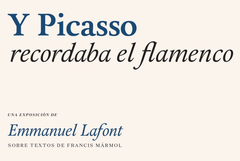'Y Picasso recordaba el flamenco'