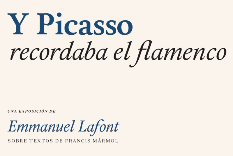 'And Picasso remembered flamenco'