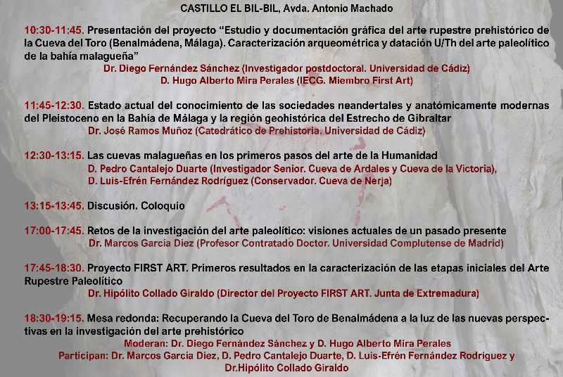 CONFERENCE ON PREHISTORIC ARCHEOLOGY AND ROCK ART IN BENALMÁDENA