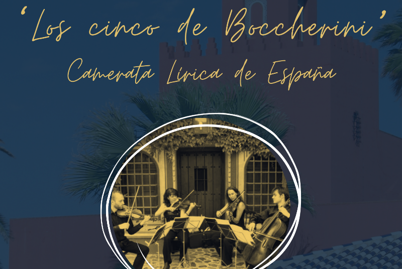 CULTURA EN LA CALLE: LOS CINCO DE BOCCHERINI DE CAMERATA LÍRICA