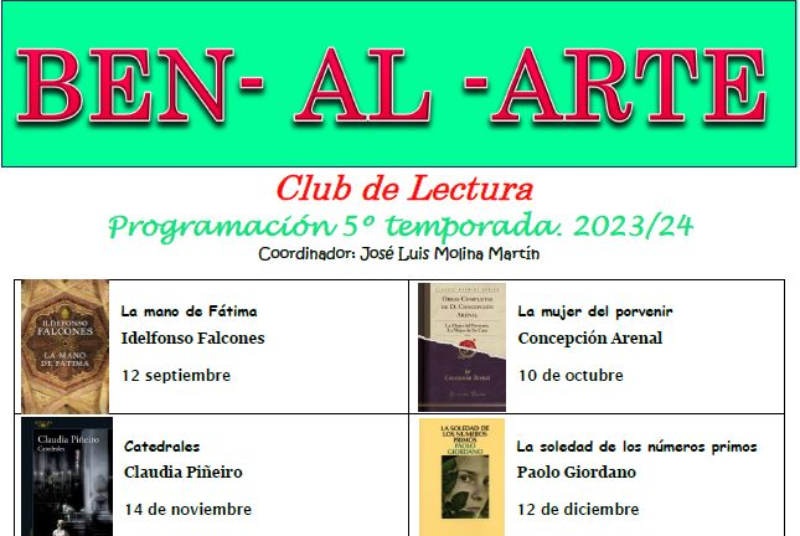CLUB DE LECTURA BEN-AL-ARTE