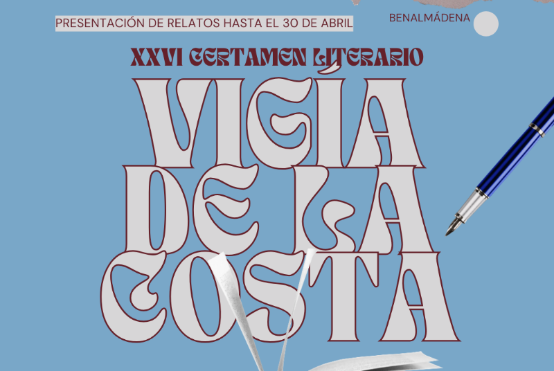 Last day of presentation of the Vigía de la Costa Literary Contest