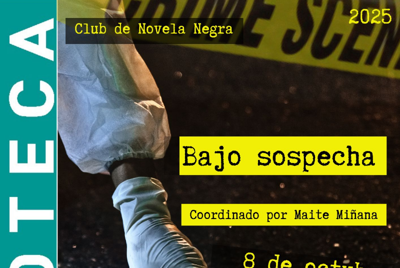 CLUB DE LECTURA BAJO SOSPECHA