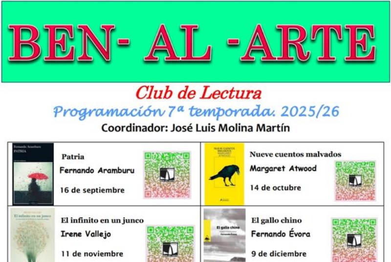 CLUB DE LECTURA BEN-AL-ARTE