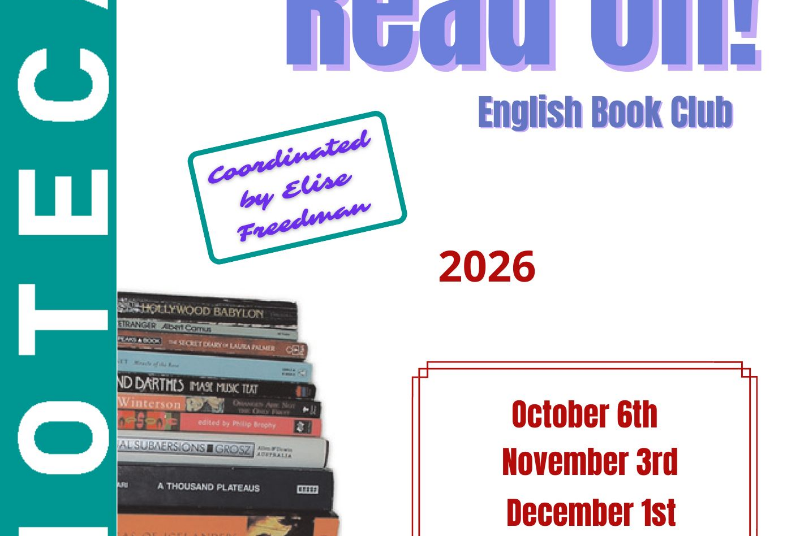 CLUB DE LECTURA READ ON!
