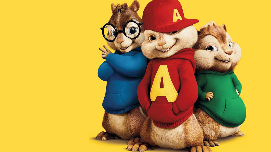 Proyección de la película Alvin y las Ardillas