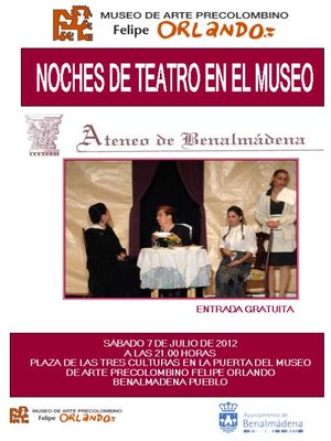 Noches de Teatro en el Museo. 