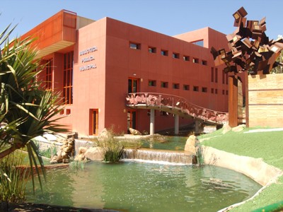 Inauguración del Portal de Belén de la Biblioteca Pública de Arroyo de la Miel.