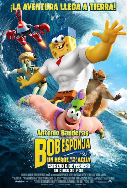 Bob Esponja: Un Héroe Fuera del Agua