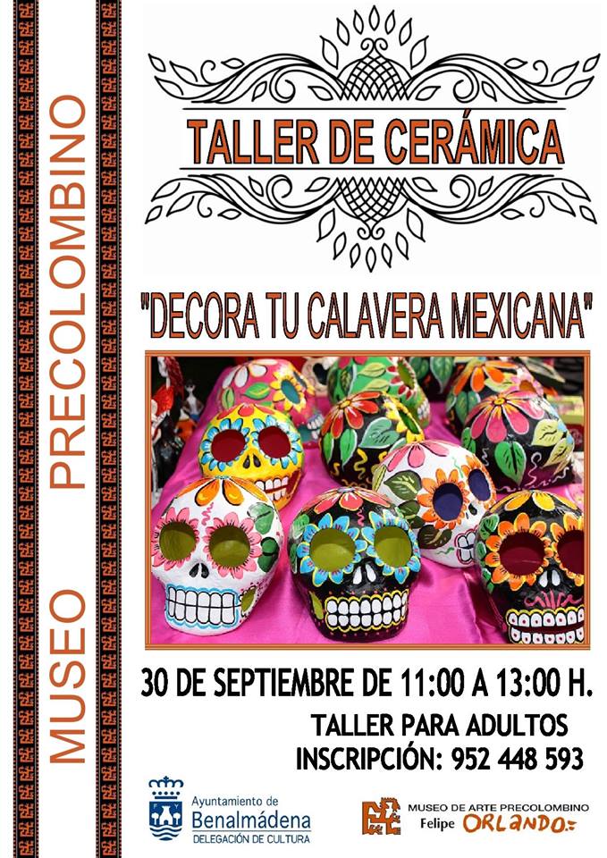 Decora tu calavera mexicana