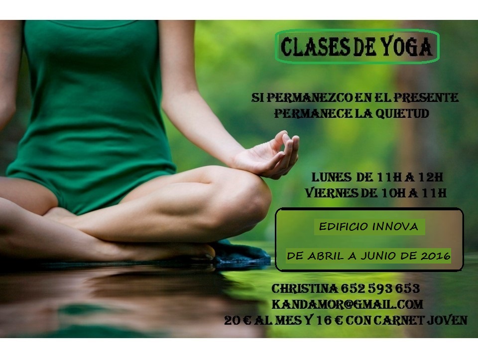 ACTIVIDADES QUE ACOGE EL EDIFICIO INNOVA EL VIERNES 20 DE MAYO DE 2016