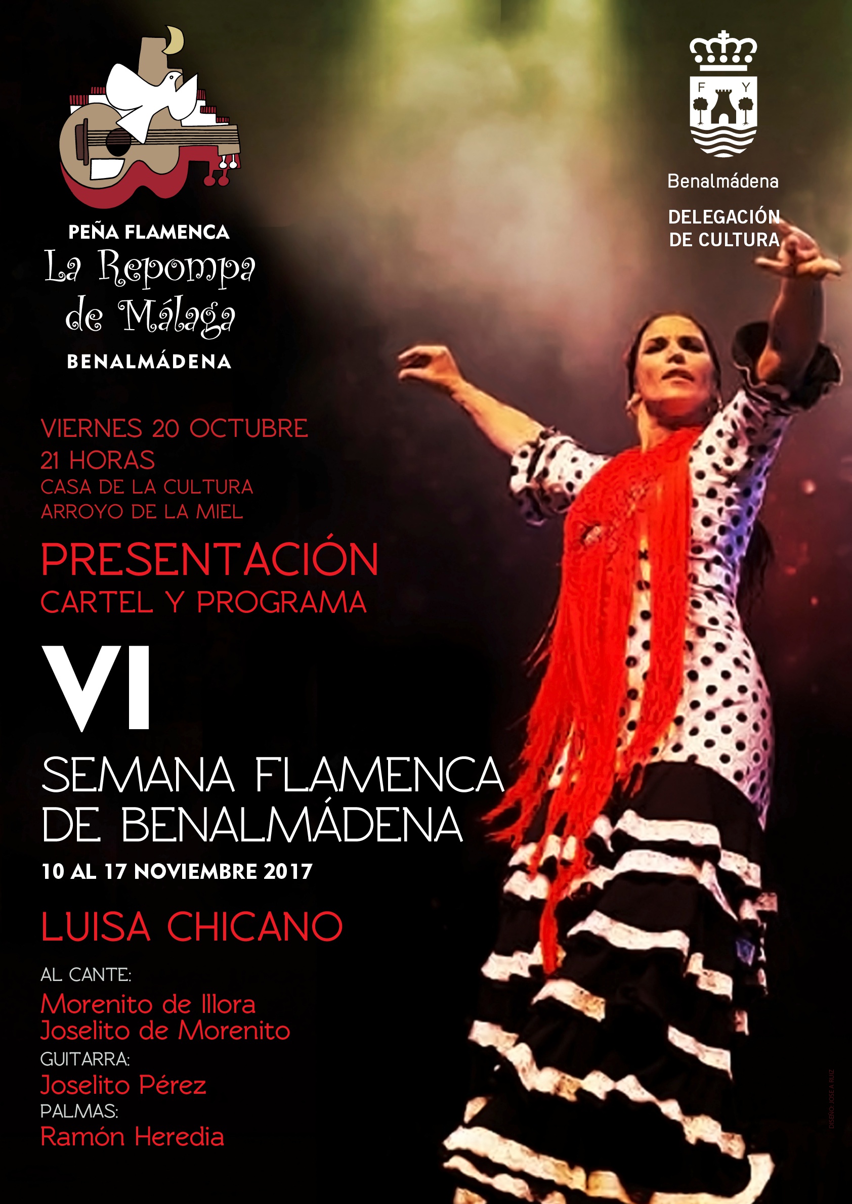 Presentación semana flamenca de Benalmádena