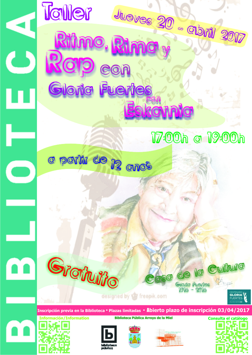 'Ritmo, Rima y Rap con Gloria Fuertes'