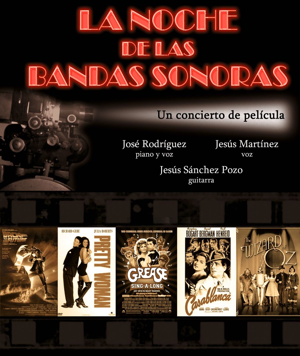 “LA NOCHE DE LAS BANDAS SONORAS”