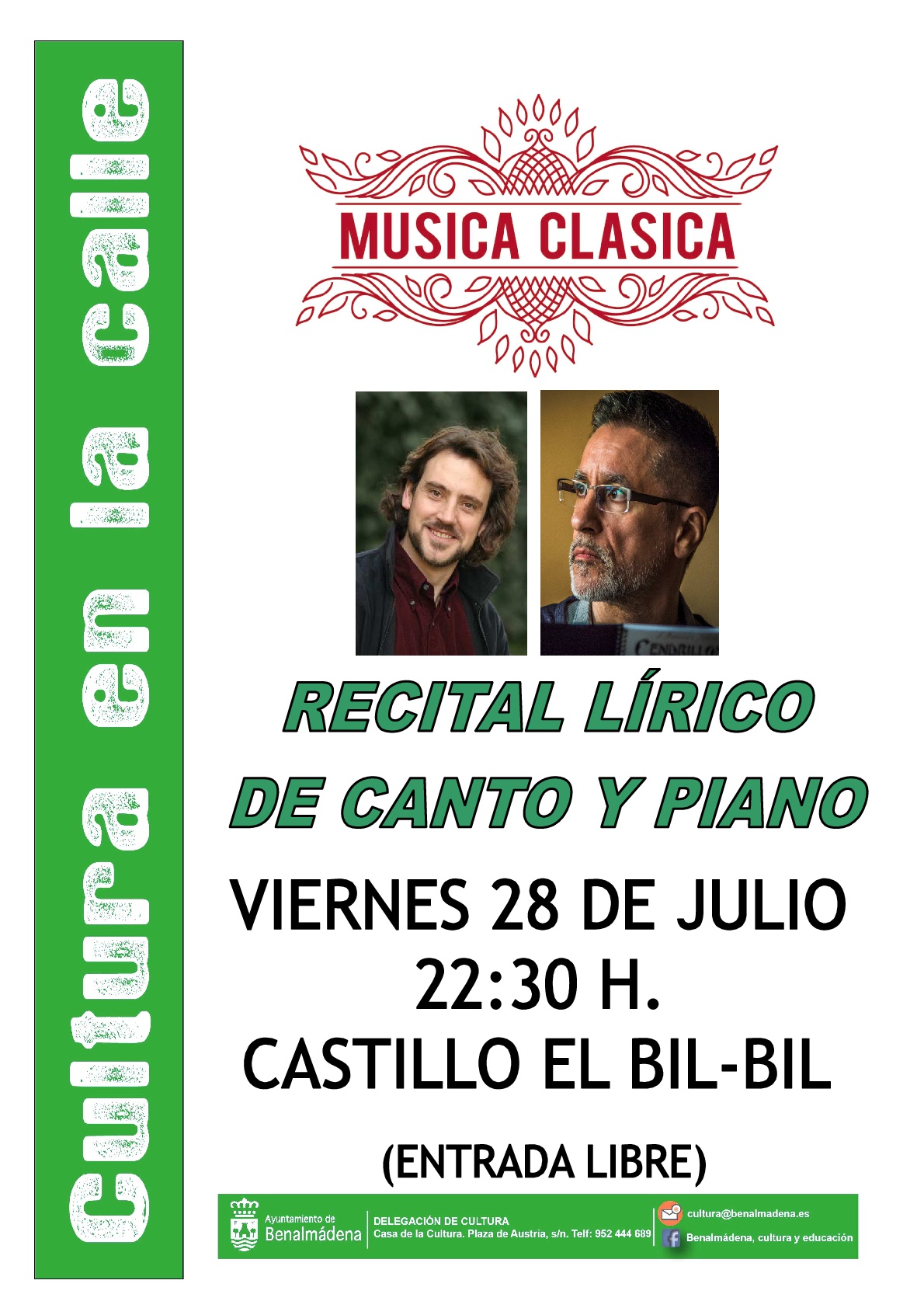 Recital Lírico de Canto y Piano