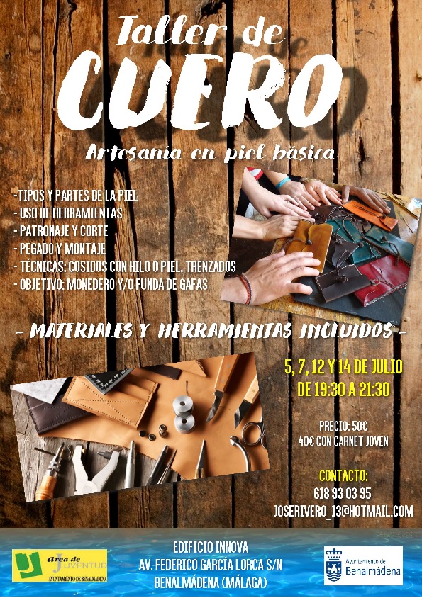 ACTIVIDADES QUE ACOGE EL EDIFICIO INNOVA EL MARTES 12 DE JULIO DE 2016