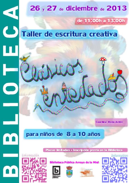 Taller Clásicos enredados, coordinado por Rocío Antón