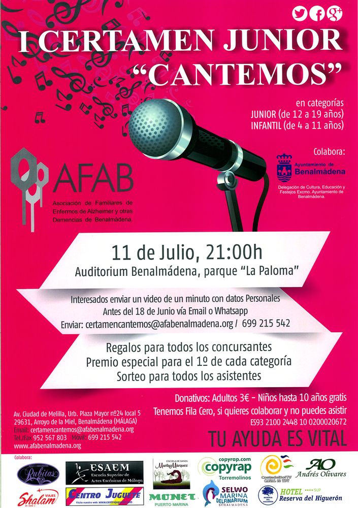 I Certamen Junior 'Cantemos'