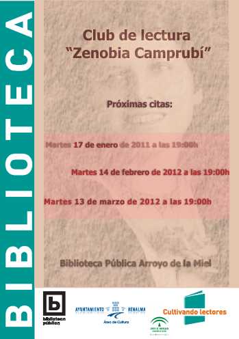 Club de lectura 'Zenobia Camprubí', Coordinado por Olga López de Lerma