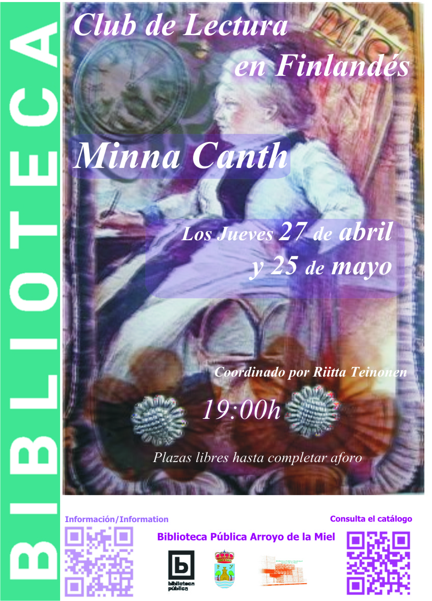 Club de lectura en Finlandes 'Minna Canth'.