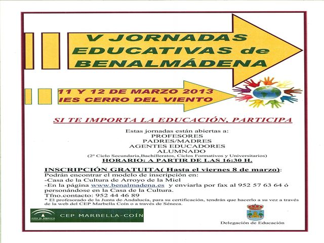 V Jornadas Educativas de Benalmádena.