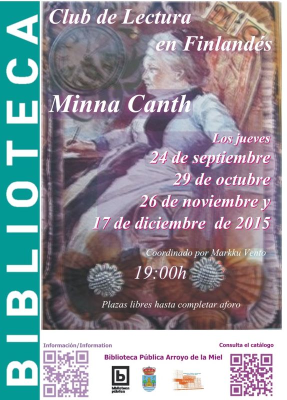Club de lectura en finlandes 'Minnacanth'