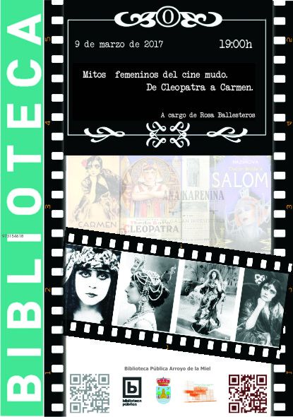 'Mitos Femeninos del Cine Mudo: de Cleopatra a Carmen'