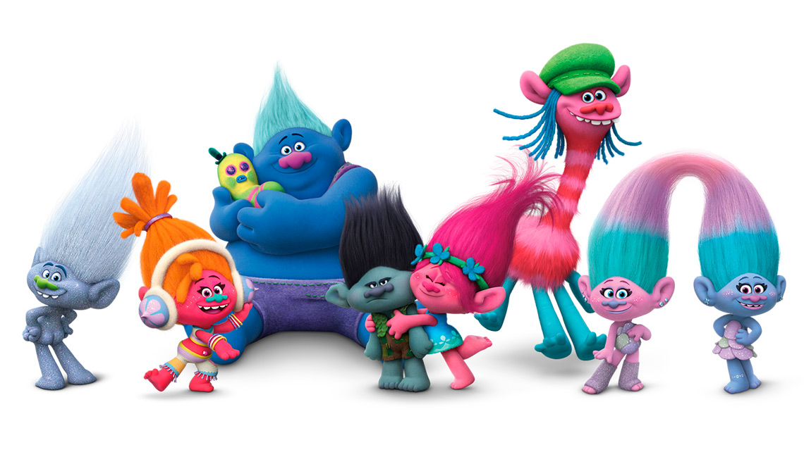 Proyección de la película Trolls