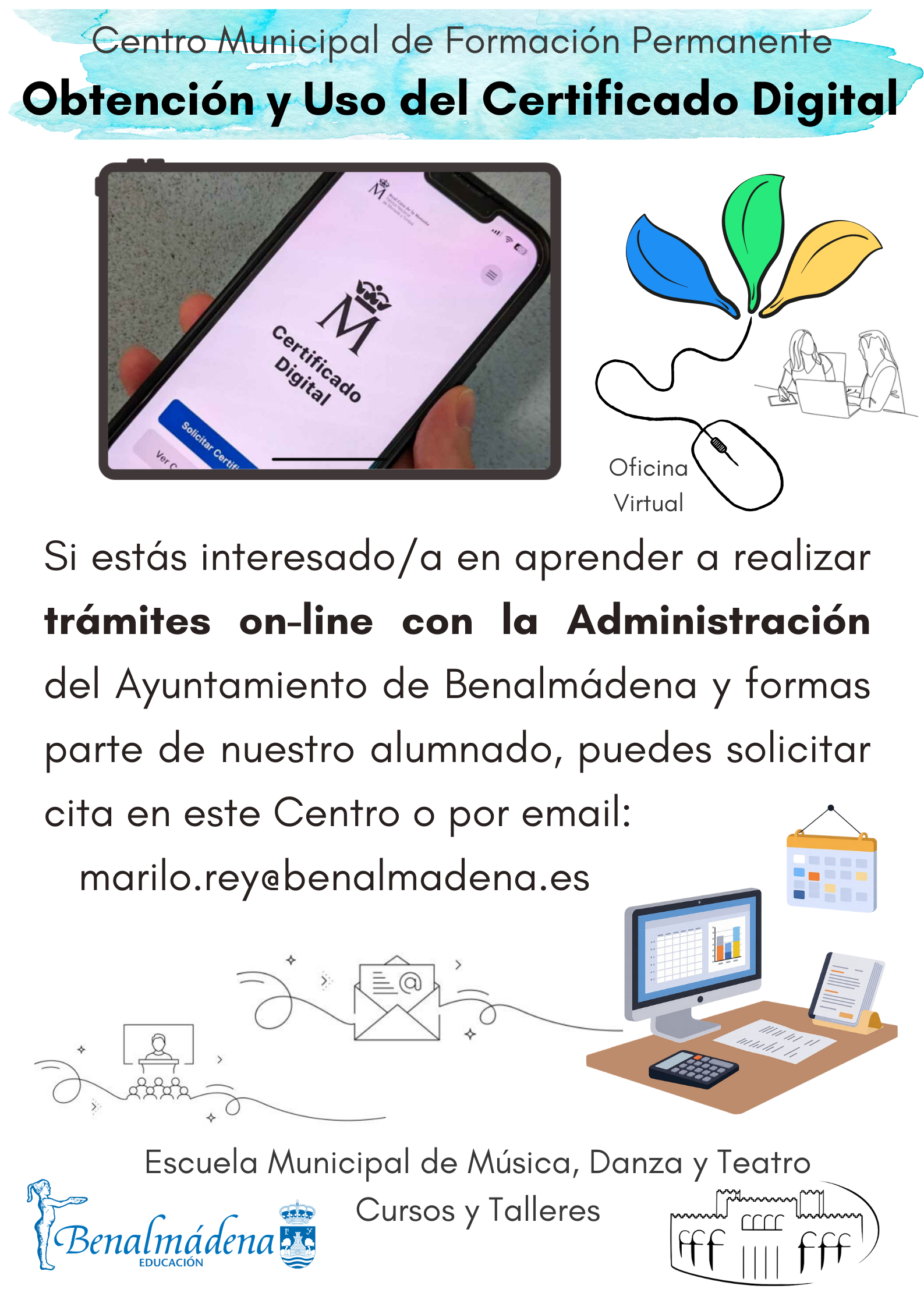 obtenci&oacute;n y uso del certificado digital